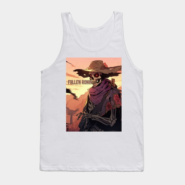 Fallen Lone Ronin Tank Top by PHXouttaASHES